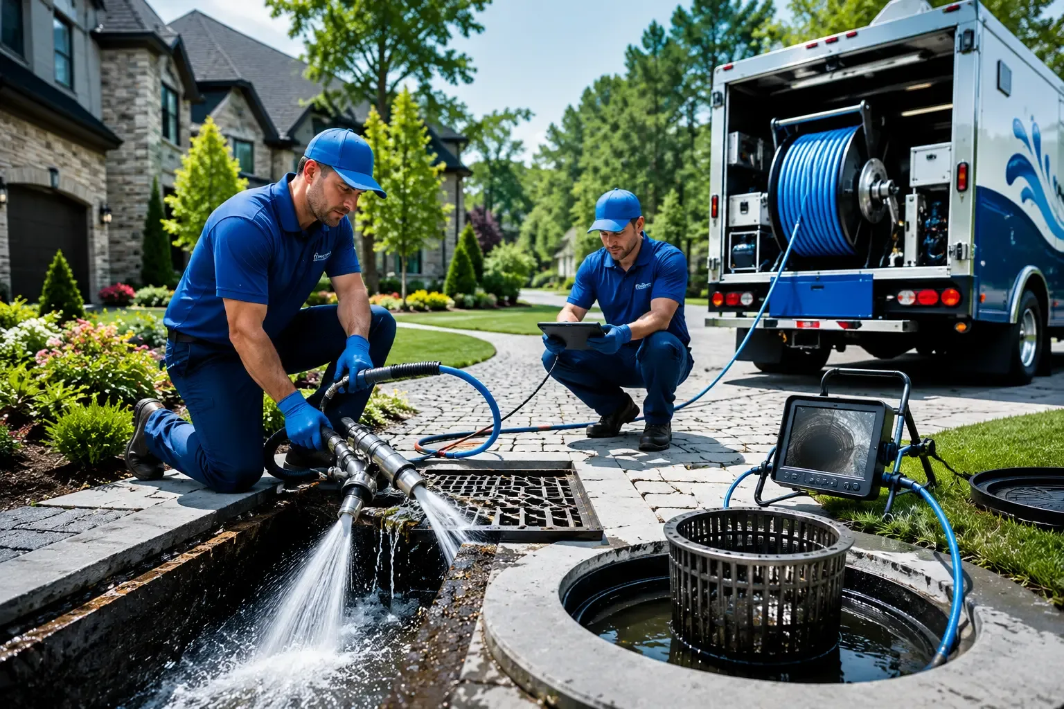Local outdoor drain cleaning professionals in Collinston, UT